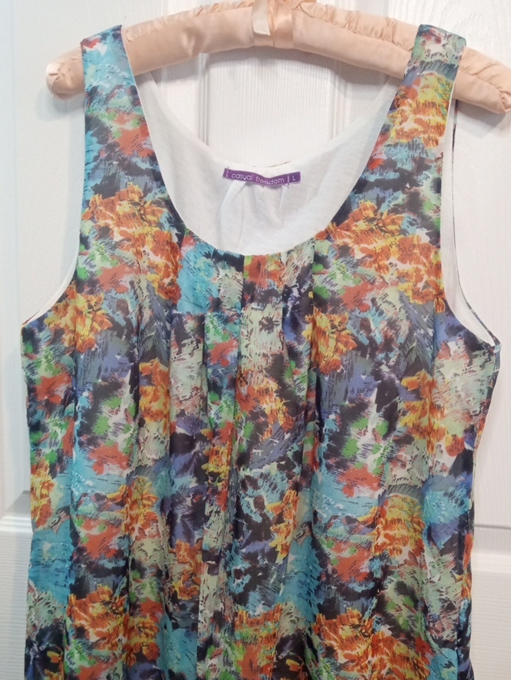 CASUAL FREEDOM DRESSY TANK